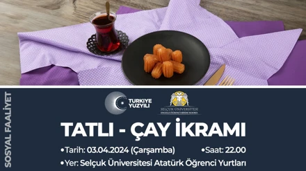 Tatlı ve Çay İkramı